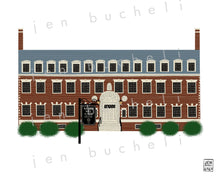 Load image into Gallery viewer, MacMurray College Buildings Cards w/envelopes Set of 6