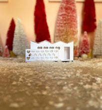 Load image into Gallery viewer, Mod Valentine Putz Houses DIY Kit Set of 5 Undecorated