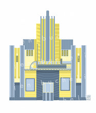 Load image into Gallery viewer, Art Deco Buildings Card w/envelopes Set Note cards Set of 6