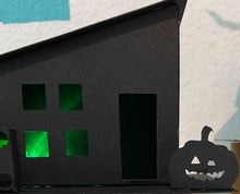 Load image into Gallery viewer, Mod Putz Houses Halloween DIY Kit Set of 5 Undecorated