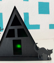 Load image into Gallery viewer, Mod Putz Houses Halloween DIY Kit Set of 5 Undecorated