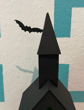 Load image into Gallery viewer, Mod Putz Houses Halloween DIY Kit Set of 5 Undecorated