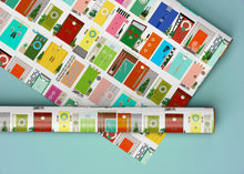 Load image into Gallery viewer, Mod Advent Doors Specialty Art Wrapping Paper One of a Kind