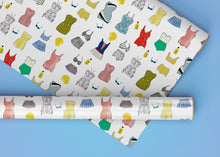 Load image into Gallery viewer, Vintage Bathing Suits Specialty Art Wrapping Paper One of a Kind