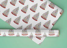 Load image into Gallery viewer, Aluminum Christmas Tree Specialty Art Wrapping Paper One of a Kind