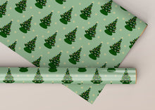 Load image into Gallery viewer, Ceramic Christmas Tree Specialty Art Wrapping Paper One of a Kind
