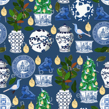 Load image into Gallery viewer, Chinoiserie Christmas Wrapping Paper