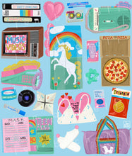 Load image into Gallery viewer, 80&#39;s Sleepover Art Print
