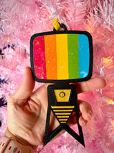 Load image into Gallery viewer, Mid-Century Modern Atomic TV Ornament
