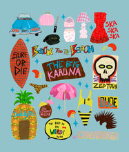 Load image into Gallery viewer, Back to the Beach Movie Fan Art Print
