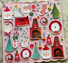Load image into Gallery viewer, Christmas Memories Holographic Vinyl Sticker Pack
