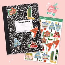 Load image into Gallery viewer, Christmas Motel Signs Art Sticker Set
