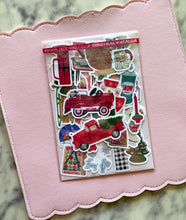 Load image into Gallery viewer, Christmas Nostalgia Holographic Vinyl Sticker Pack
