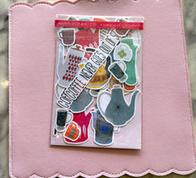 Load image into Gallery viewer, Coffee Never Goes Out of Style Sticker Pack Holographic Vinyl
