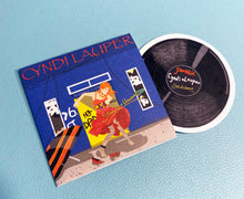 Load image into Gallery viewer, Cyndi Lauper She&#39;s So Unusual Tiny Record Album Sticker
