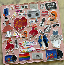 Load image into Gallery viewer, Cyndi Lauper Art Sticker Pack Holographic Vinyl
