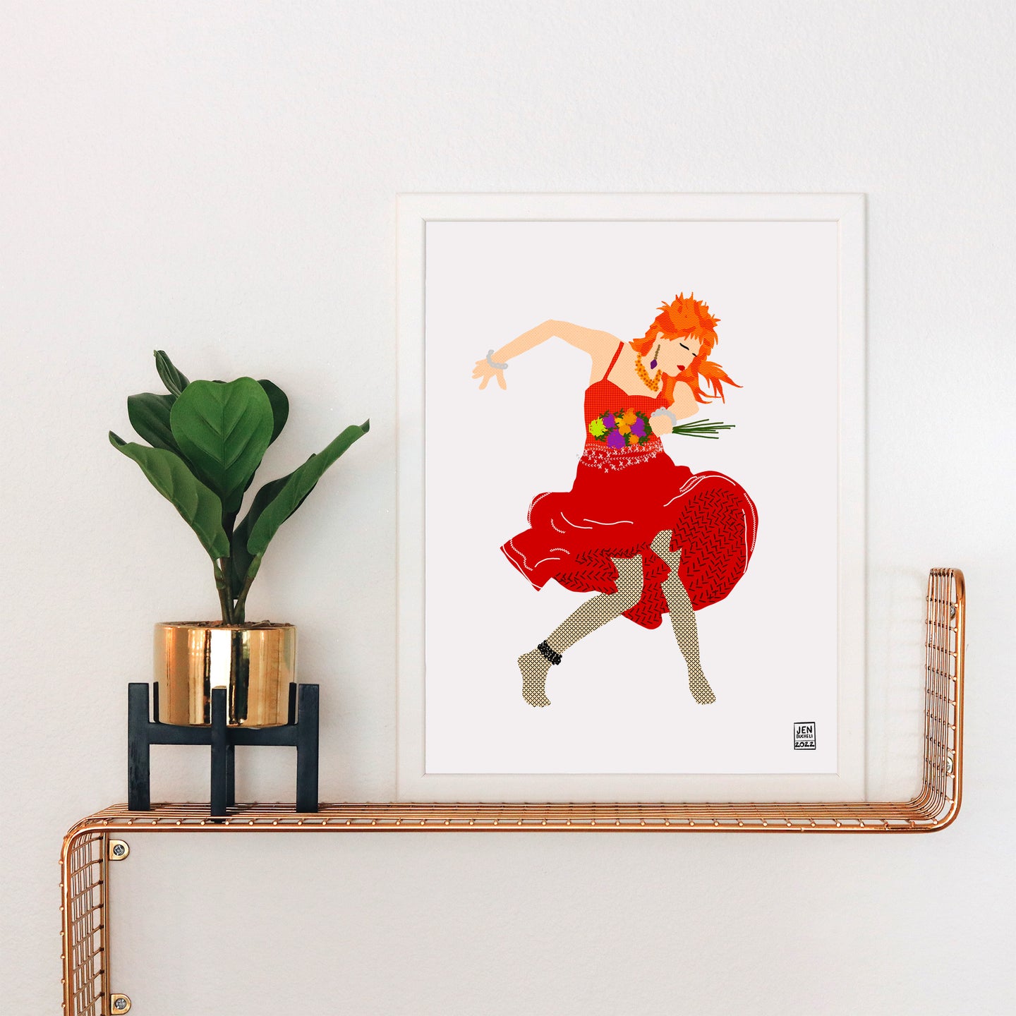 Cyndi Lauper Art Print