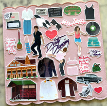 Load image into Gallery viewer, Dirty Dancing Movie Art Sticker Pack Holographic Vinyl
