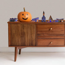 Load image into Gallery viewer, Mod Putz Houses Halloween DIY Kit Set of 5
