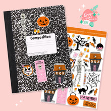 Load image into Gallery viewer, Vintage Halloween Art Sticker Set
