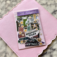 Load image into Gallery viewer, Old Hollywood Sticker Pack Holographic Vinyl
