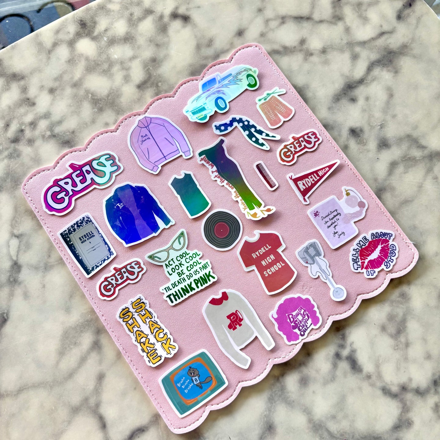 Grease Art Sticker Pack #1 Holographic Vinyl