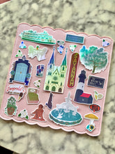 Load image into Gallery viewer, Savannah Vacation Sticker Pack Holographic Vinyl
