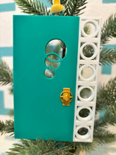 Load image into Gallery viewer, MCM Door Ornament Set: 3D Printed Mid-Century Modern Holiday Decor
