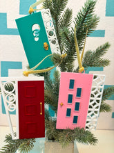 Load image into Gallery viewer, MCM Door Ornament Set: 3D Printed Mid-Century Modern Holiday Decor
