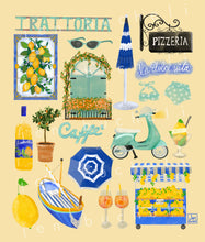 Load image into Gallery viewer, Italian Vacation Art Print
