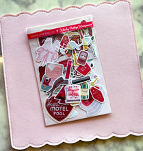 Load image into Gallery viewer, Kitschy Vintage Honeymoon Sticker Pack Holographic Vinyl
