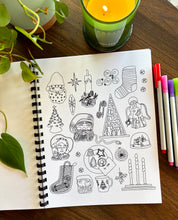 Load image into Gallery viewer, Mid Century Modern Christmas Coloring Book
