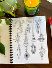 Load image into Gallery viewer, Mid Century Modern Christmas Coloring Book
