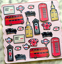 Load image into Gallery viewer, London Sticker Pack Holographic Vinyl
