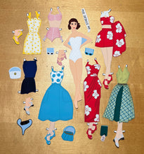 Load image into Gallery viewer, Summer Vacation in the Catskills Paper Dolls
