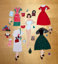 Load image into Gallery viewer, Christmas in the City Paper Dolls
