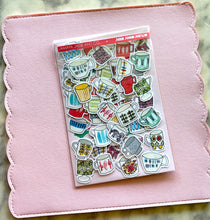 Load image into Gallery viewer, Mid Mod Mugs Sticker Pack Holographic Vinyl
