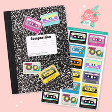 Load image into Gallery viewer, Mix Tapes Sticker Set
