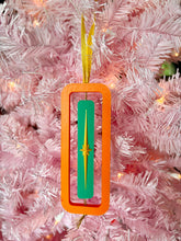 Load image into Gallery viewer, Atomic Starburst Mid-Century Modern Orange and Teal
