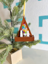 Load image into Gallery viewer, Mid Century Modern Nativity Ornament
