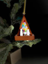 Load image into Gallery viewer, Mid Century Modern Nativity Ornament
