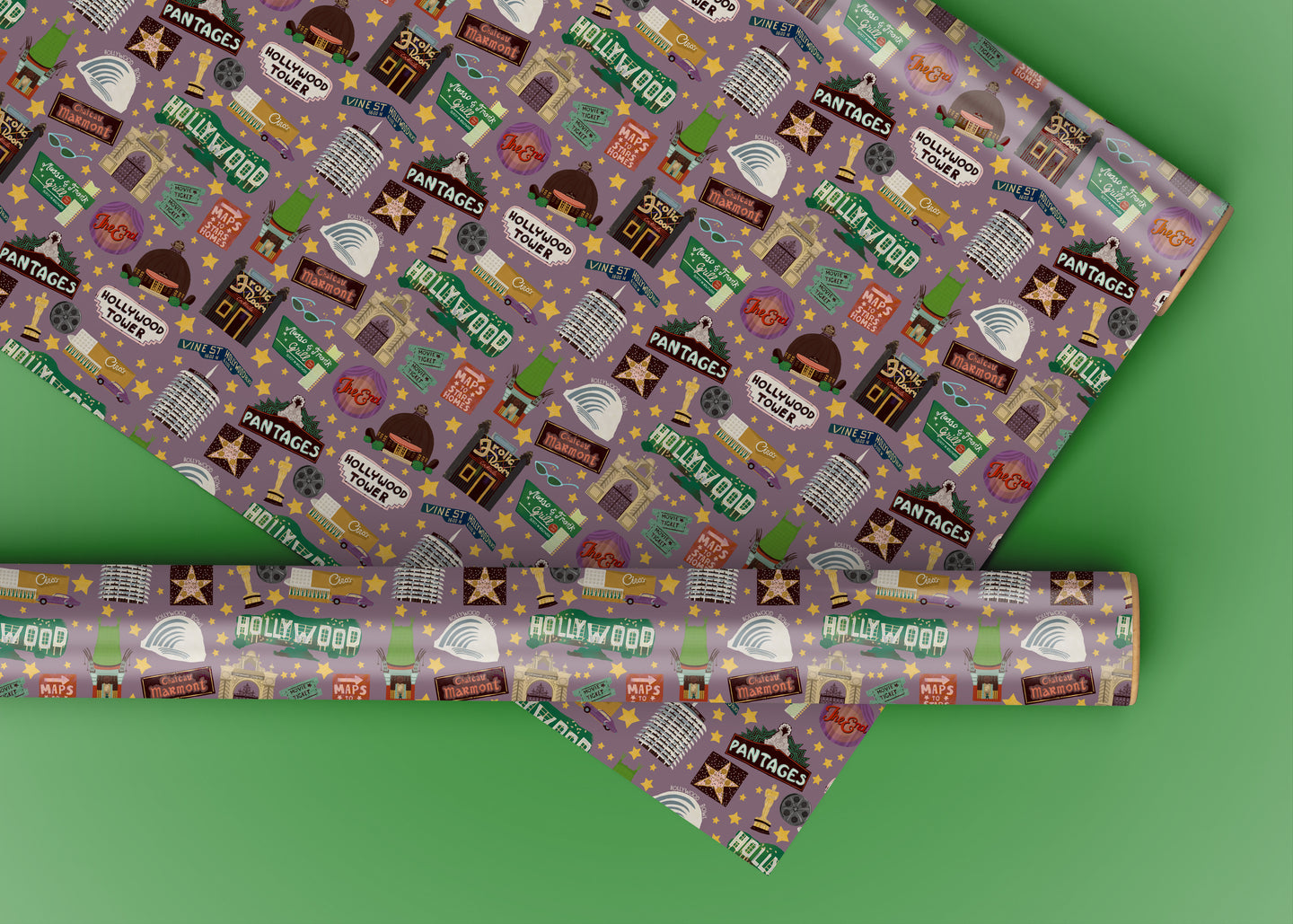Old Hollywood Wrapping Paper