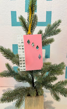 Load image into Gallery viewer, Mid Century Modern Pink Door Ornament
