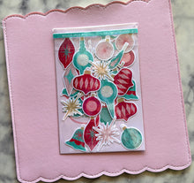 Load image into Gallery viewer, Shiny Vintage Ornaments Christmas Holographic Vinyl Sticker Pack
