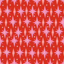 Load image into Gallery viewer, Starbursts and Diamonds Specialty Art Wrapping Paper One of a Kind

