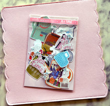 Load image into Gallery viewer, Tea Time Sticker Pack Holographic Vinyl
