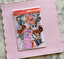 Load image into Gallery viewer, Vintage Halloween Sticker Pack Holographic Vinyl
