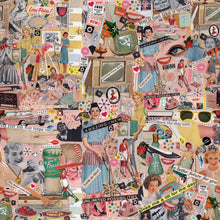 Load image into Gallery viewer, Vintage Housewife Collage Specialty Art Wrapping Paper One of a Kind
