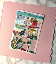 Load image into Gallery viewer, Vintage Paris Vacation Sticker Pack Holographic Vinyl
