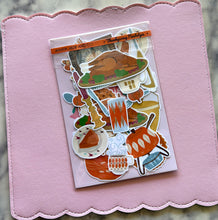 Load image into Gallery viewer, Thanksgiving Nostalgia Holographic Vinyl Sticker Pack
